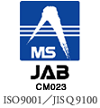JAB CM023 : ISO9001/JIS Q 9100